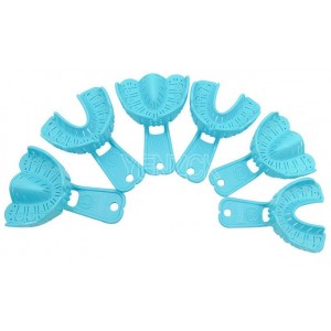 Linguri amprenta plastic autoclavabile - set 6 buc Linguri amprenta plastic autoclavabile - set 6 buc